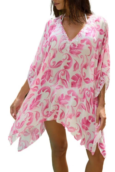 Calypso St Barth Calypso St. Barth Martine Kaftan In Pink