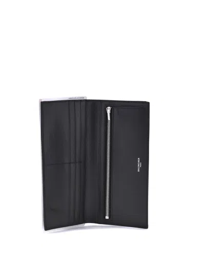Balenciaga Passport Wallet In Black