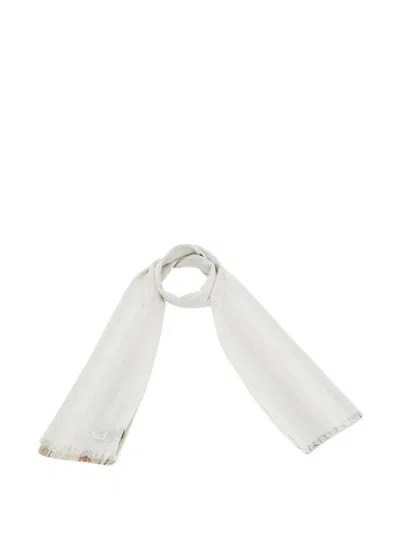 Pre-owned Coach Striped Scarf