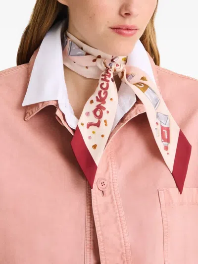 Longchamp Couleurs De L'art Scarf In Multi