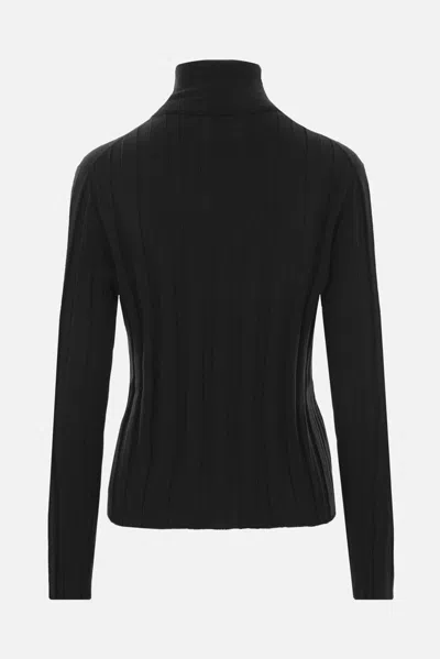 Allude Sweaters In Black