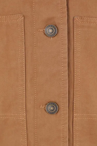 Isabel Marant Long Sleeve Casual Jacket In Brown