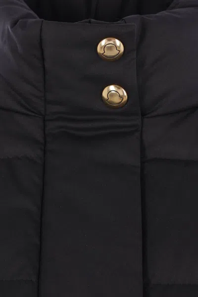 Moncler Bessettes Quilted Down Jacket In Black