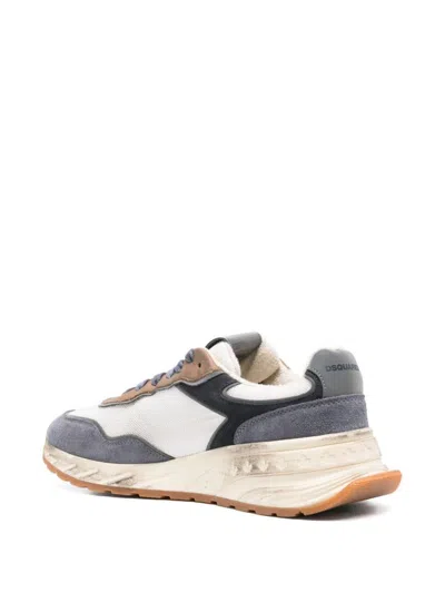 Dsquared2 Sneakers Sprinter In Grey Suede