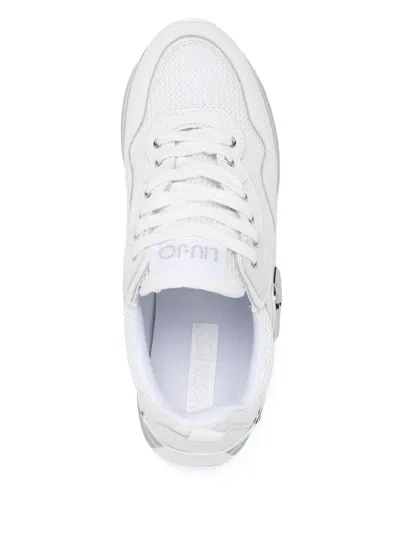Liu •jo Liu Jo White Platform 'maxi Wonder' Sneakers