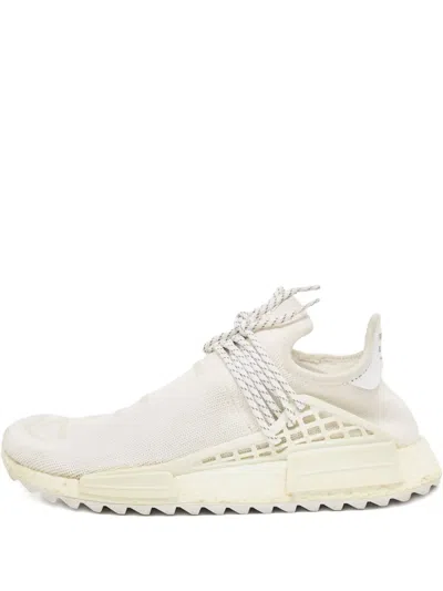Pre-owned Adidas Originals X Pharrell Williams Human Race Nmd Sneakers In White