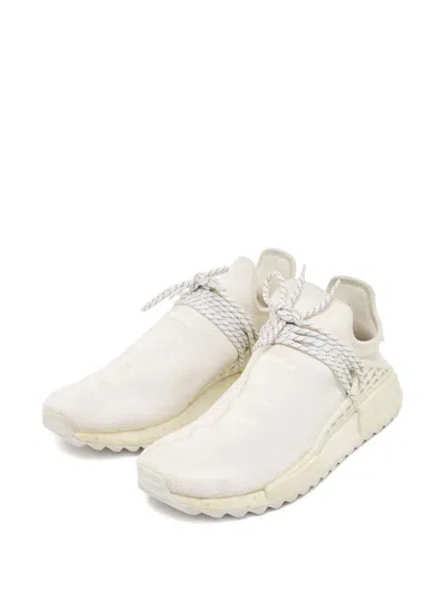 Pre-owned Adidas Originals X Pharrell Williams Human Race Nmd Sneakers In White