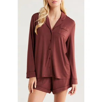 Nordstrom Moonlight Eco Long Sleeve Short Pajamas