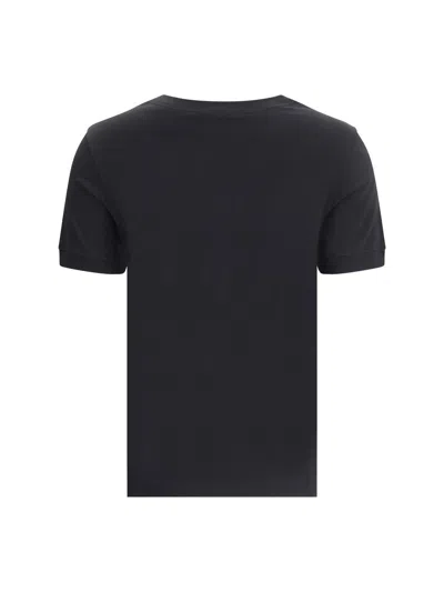 Dolce & Gabbana Recognizable Logo Crew Neck T-shirt In Black