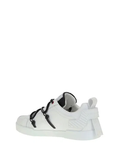 Dolce & Gabbana Dolce And Gabbana White Insert Portofino Sneakers In White