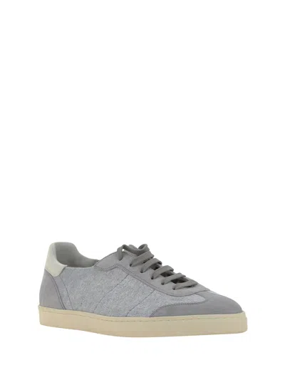 Brunello Cucinelli Knitted Low-top Sneakers