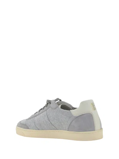 Brunello Cucinelli Knitted Low-top Sneakers