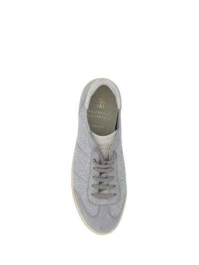 Brunello Cucinelli Knitted Low-top Sneakers