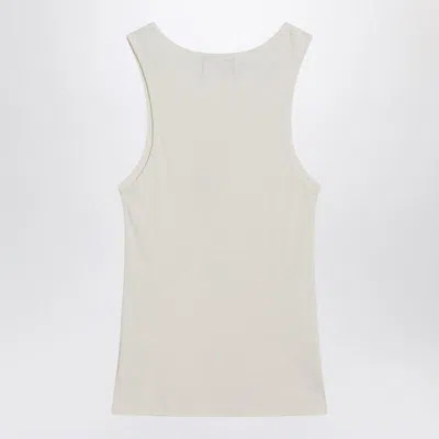 Enfants Riches Deprimes Bad Professor White Vintage-effect Tank Top In Neutral