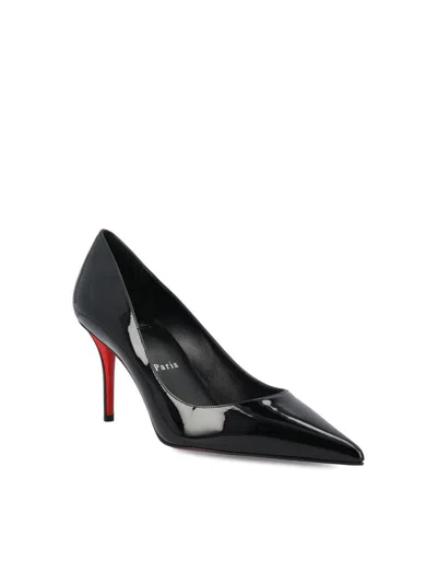 Christian Louboutin Pointed Toe Glossy Finish Pumps