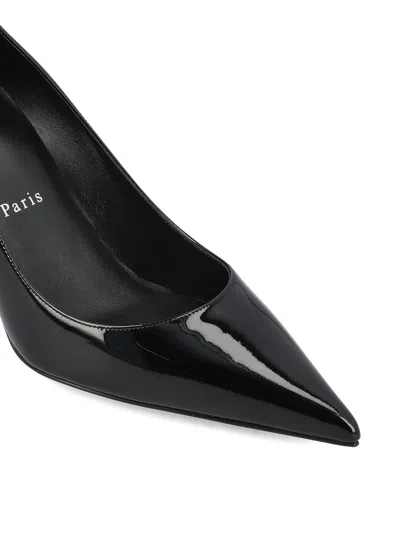 Christian Louboutin Pointed Toe Glossy Finish Pumps