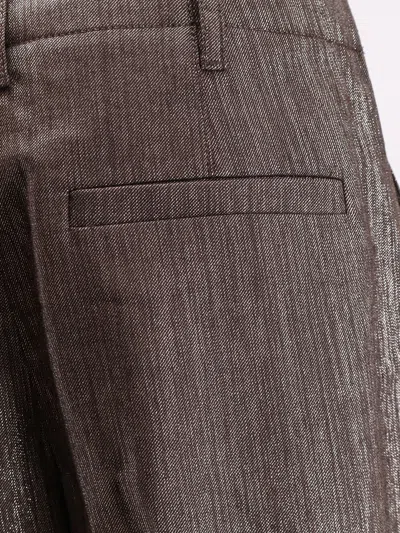 Brunello Cucinelli Women Trousers With Lurex Effect