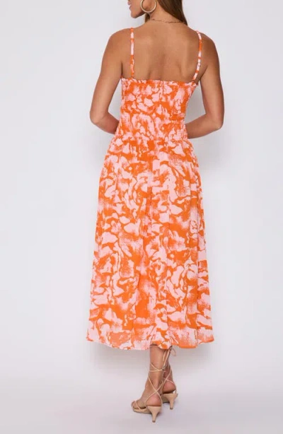 Vici Collection Esperanza Ruched Maxi Sundress