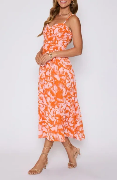 Vici Collection Esperanza Ruched Maxi Sundress