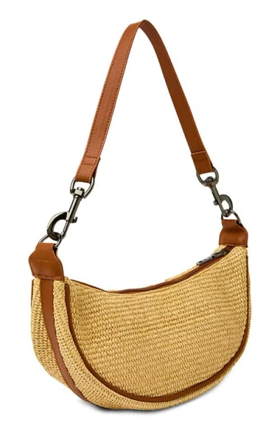 Think Royln Moonlighting Raffia Crossbody Bag