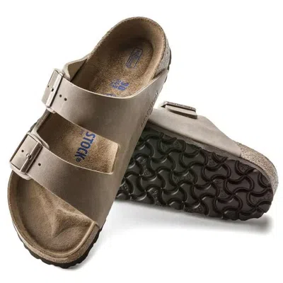 Birkenstock Logo Double Buckle Slippers In Neutral