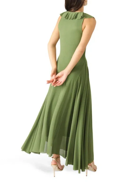 Steve Madden Kora Sleeveless A-line Dress In Green