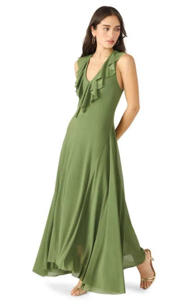 Steve Madden Kora Sleeveless A-line Dress In Green