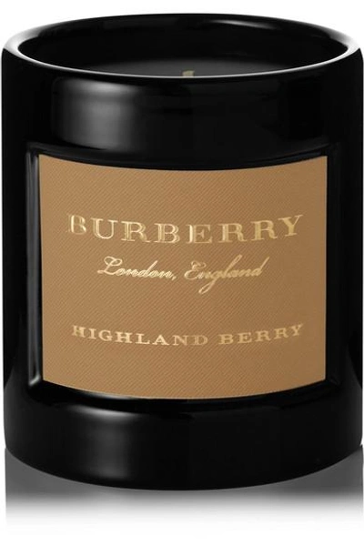 Shop Burberry Beauty Highland Berry Scented Candle, 240g In Colorless