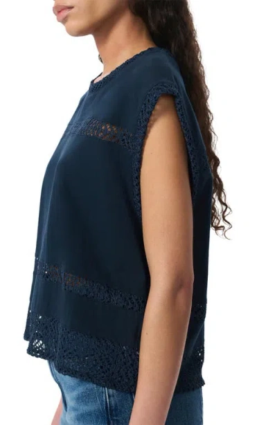 Rag & Bone Rosie Muscle Tank In Blue