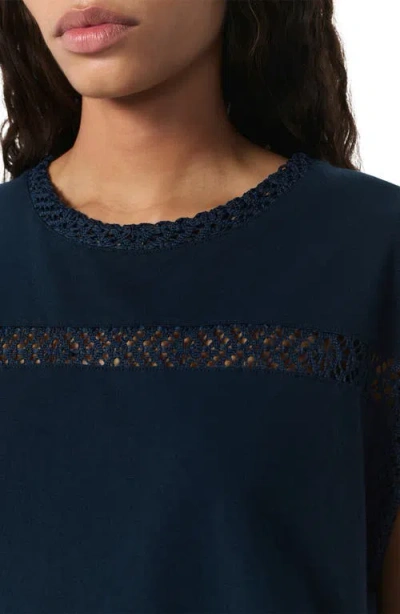 Rag & Bone Rosie Muscle Tank In Blue
