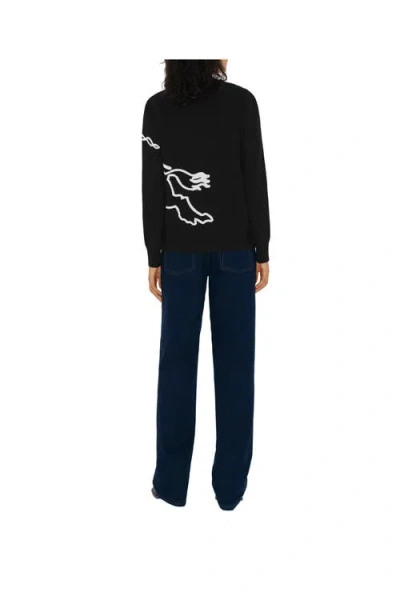 Burberry Ekd Cotton Blend Cardigan