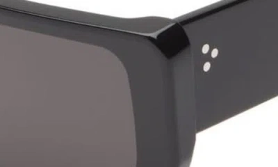 Rick Owens Performa Shield Sunglasses In Brown
