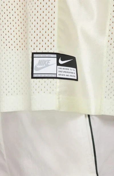 Nike Sportswear Street Oversize Short Sleeeve Graphic Jersey In White