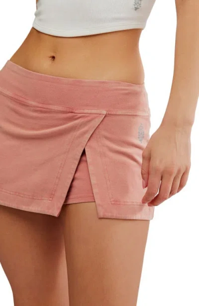 Free People Fp Movement Hot Shot Miniskort In Pink