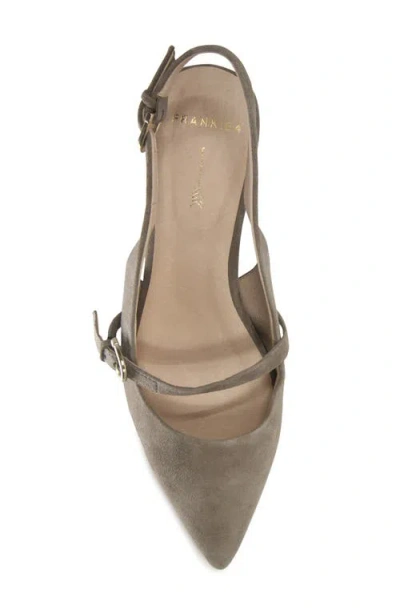 Frankie4 Coco Slingback Mary Jane Pointed Toe Pump