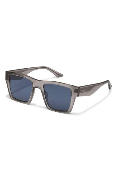 Quay Fast Lane 43mm Square Sunglasses
