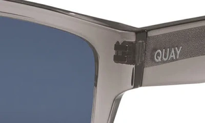 Quay Fast Lane 43mm Square Sunglasses
