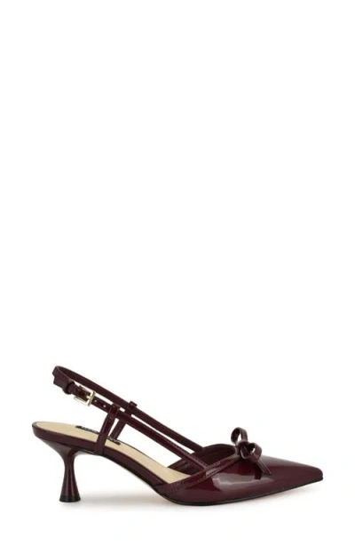Nine West Reega Slingback Pointed Toe Pump
