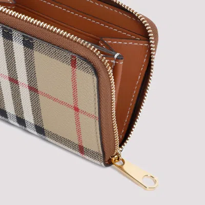 Burberry Mini Zip Around Wallet Women