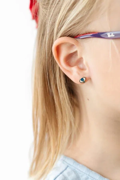 Pip Pop Elephant Stud Earrings In Gold