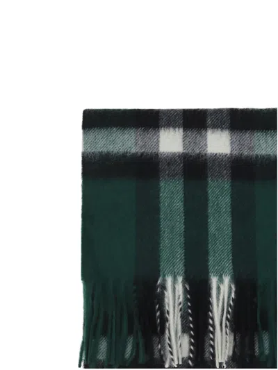 Burberry Cashmere Scarf In Green