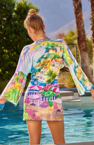 Becca Positano Mesh Cover-up Tunic