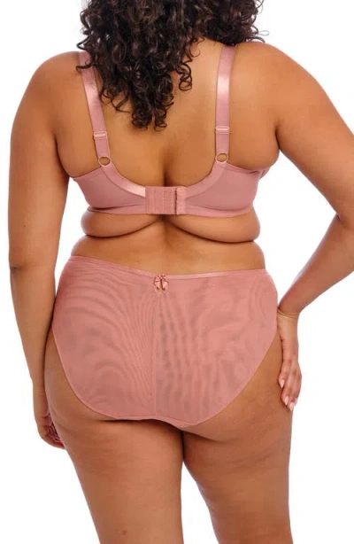 Elomi Teagan High Leg Briefs In Pink
