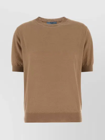 Prada Camel Cashmere Sweater