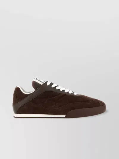 Chloé Suede Low-top Kick Sneakers