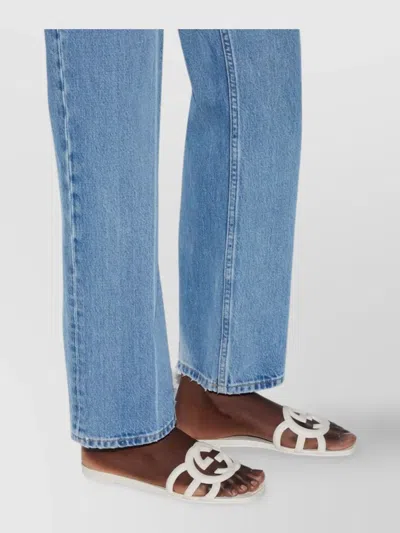 Gucci Slide Sandal With Interlocking Cut-out