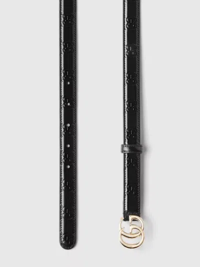 Gucci Gg Marmont Thin Belt