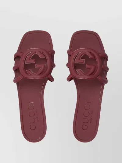 Gucci G Interlocking Slide Sandal