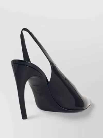 Attico Pointed Toe Slingback Viper Glossy Finish