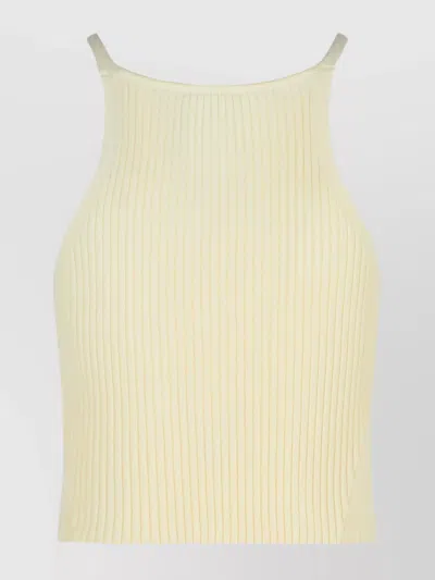 Courrèges Courreges Ivory Viscose Blend Top